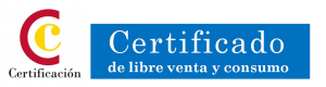 Logo certificado de libre venta y consumo