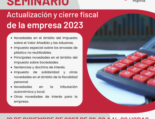 Seminario Actualización y Cierre Fiscal para la Empresa 2023 con Garrigues